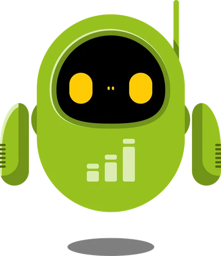 緑のロボット、AIマロン